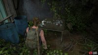 Use the ladder to reach the raised area on the right, then go over to the table to find a Coin