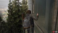 Use the ledge to reach the offices 