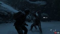 Press L1 to dodge the enemies attack