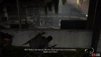 Use the cover to sneak past the WLF Soldiers 