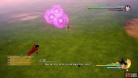 As his health gets lower, Raditz’ attacks get stronger