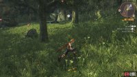 Run behind the Unique Monster after it returns from Aggro