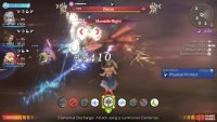Monado Right will deal damage in an arc in front of him