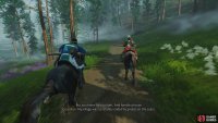 Follow the woman to the farm