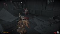 Take out this Mongol, then sneak through the opening next to him to get through the market