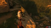 to find this piece of vanity gear.sitting on the cliff edge.