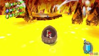 Slowly manoeuver the boat towards this first Blue Coin with light sprays from FLUDD 