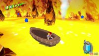 then make your way around the rest of the island to snag the other Blue Coins