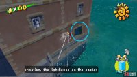 then use FLUDD to hover over to the opening where the Coin is hidden.