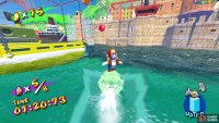 another sharp turn to the right and leap at this angle to snag Red Coin #6