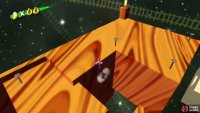 while a tricky double Wall Kick is needed to reach this platform