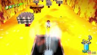 Use the Hover Nozzle to put out the flames on these platforms