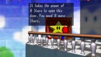 You will need 8 Stars in order to access the first real boss