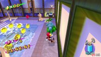then make use of the bed to bounce into this room and snag Red Coin #4