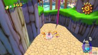 then stomp on the big enemy to get Blue Coin #19