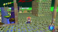 Blue Coin #2 can be found on the ceiling of the underside of the village.