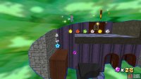 and you’ll even need to jump up to higher platforms to follow the spotlit path.