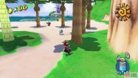 You’ll need to chase Shadow Mario all across the beach 