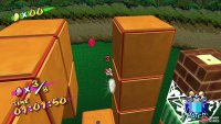 6/8 of the red coins are on this orange block structure