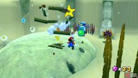 and don’t forget to break the wooden crate to reveal the hidden star chip.