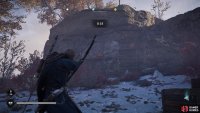 You’ll need to shoot one of the pots above the targets when prompted.