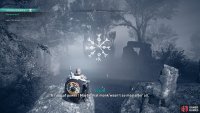 Align the marking on the standing stones to summon Shadow Eivor.