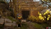 You’ll need to approach the ruins from the north to find the entrance.