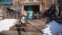 Approach the Trade Depot to begin a cutscene.
