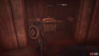 You’ll find the chest immediately to your left once you’re on the hidden platform.