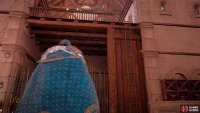 Climb the ladder at the northeastern side of the church to find the chest at the top.