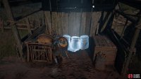 You’ll find bags of crushed barley near the roundhouse and in the pigsty.