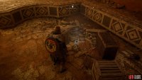 You’ll find the artifact ready to collect on the floor.