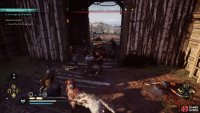 Kill the Wolfhound Master and the Irish Wolfhound as quickly as possible with high damage abilities.