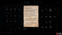 The note from the top of the barrel, detailing each delivery and a brief description of where they should be delivered.