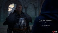 You can choose any dialogue in response to Richardis, the outcome will be the same.