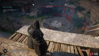 Once you reach the amphitheatre, look to the western side of it for an entrance underground.