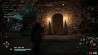 When you’ve killed all the camp guards, enter the crypt.