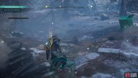 Use Odin’s Sight to highlight items of interest at the ambush site.