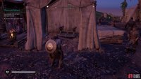 Examine the priest’s tent for any clues.