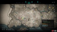 The location of the mystery near the centre of Hamtunscire, just northwest of Wincestre.