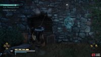 You’ll find the clue behind a barricaded wall.