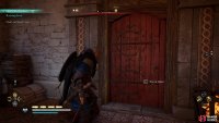 You can summon your crew to force open the door.