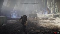 You’ll need to use these portals to reach new areas of Helheim. The one on the right appears after you meet the Hidden Merchant for the first time.