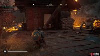 Help Vili move the pillar to rescue the villagers.