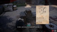 Read the note for an indication of where to find the thief.