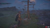 Interact with the Foul Totem at the top of the hill to summon the spirit bears.