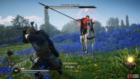 You can interrupt most of Gerswinda’s red rune aura attacks with special abilities.