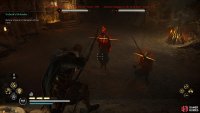 You’ll need to keep both Champions in sight to avoid their red rune aura leap attacks.
