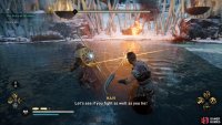 You can block or parry any of Loki’s regular attacks if you’re quick enough.