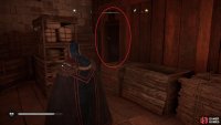 You’ll need to move the barricade in the northeast of The Minster to reveal the hidden room.